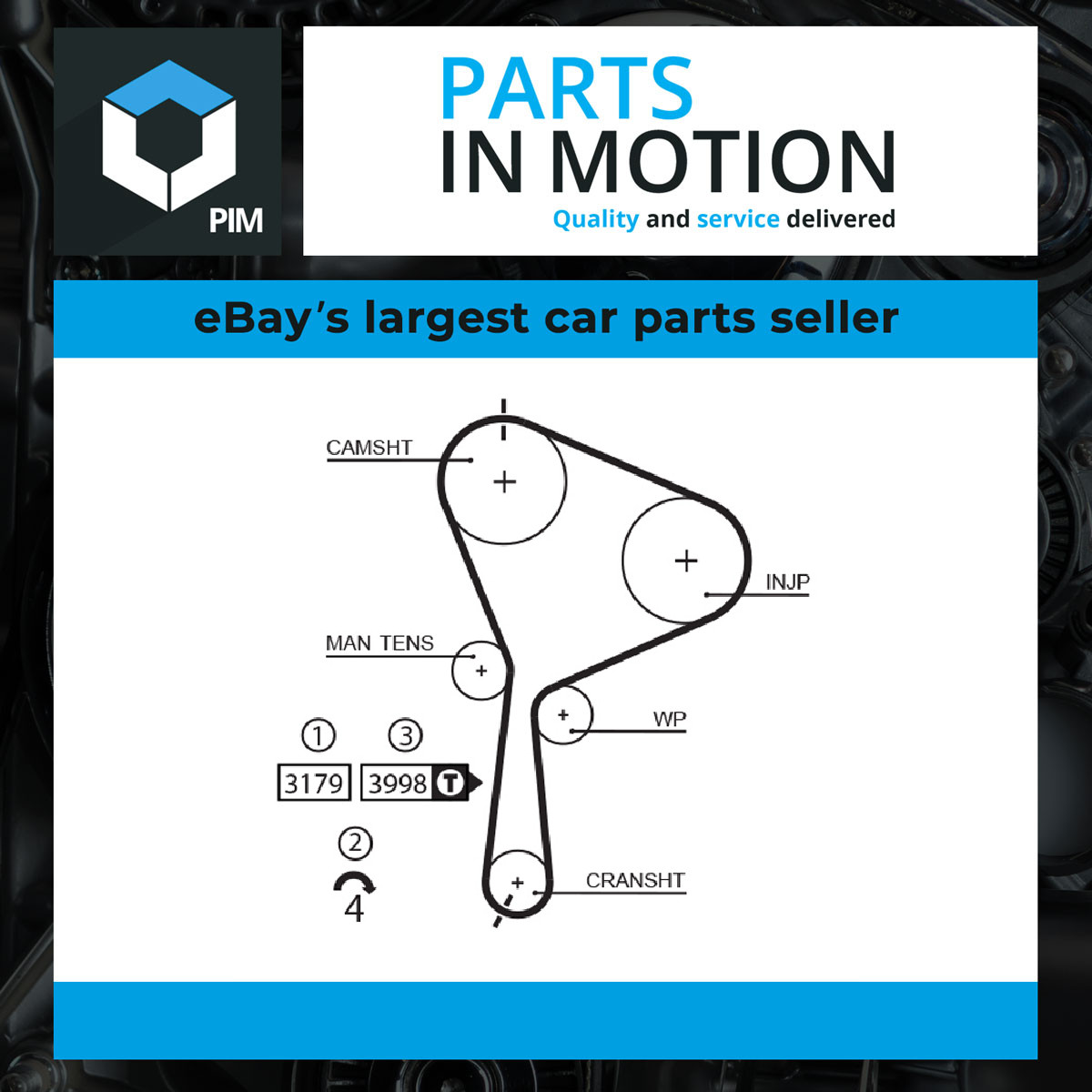 Fits GATES 5610XS TIMING BELT RENAULT - Image 13