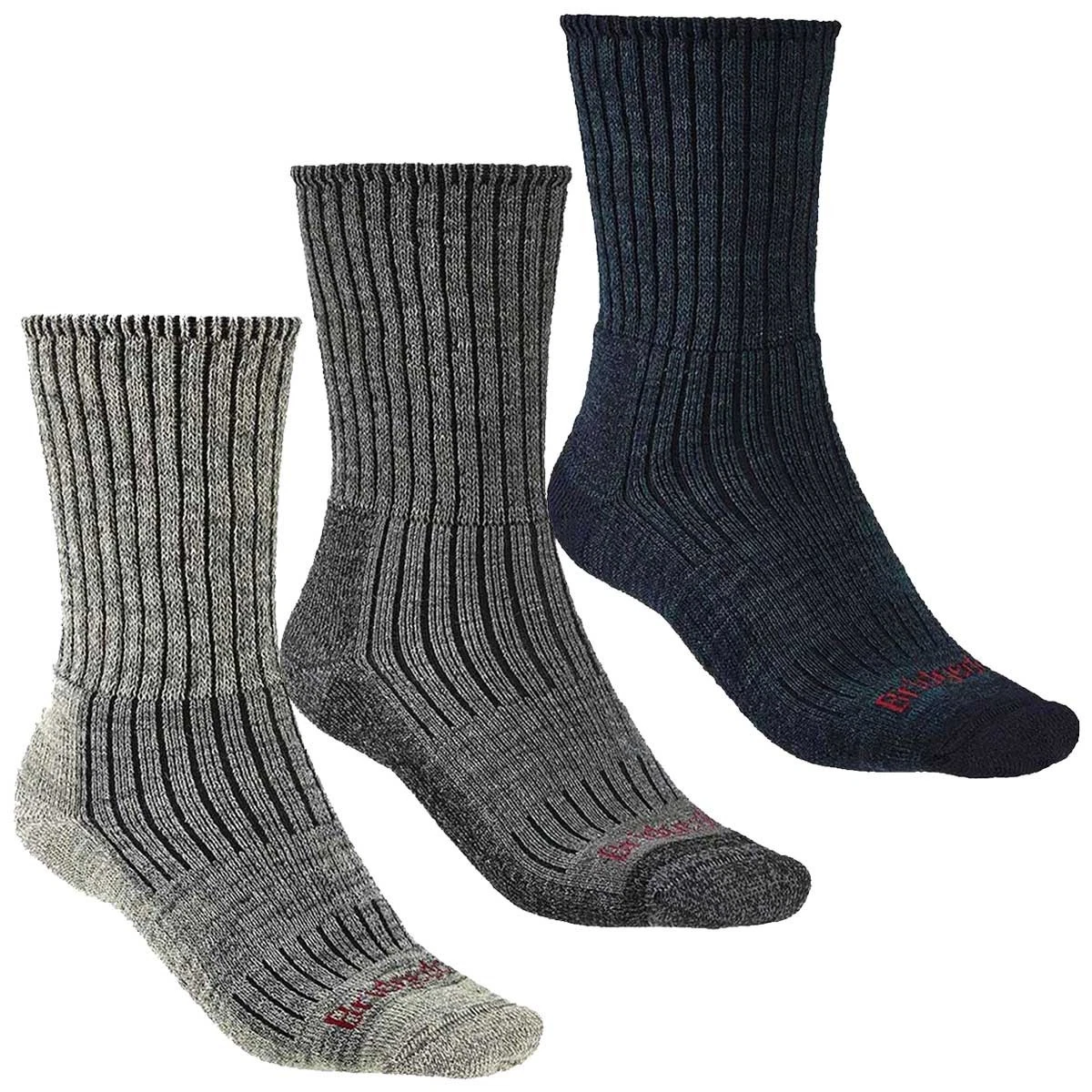 Bridgedale Men's Hike Midweight Merino Comfort ThermoFit Padded Boot Sock