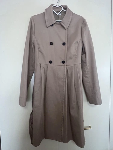 MIU MIU trench cappotto beige miumiu taglia 46