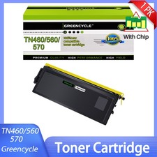 1PK TN460 TN-460 Black Toner Cartridge For Brother HL-1450 HL-1240 High Yield