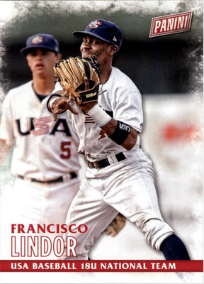 #ad 2016 Panini Black Friday #23 Francisco Lindor NM MT $2.00