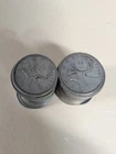Canadian quarters / 80% Silver / Various Dates / Circulated / Lot of 20 Coins