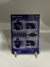 2003 Playoff Honors Tandems Andre Johnson Dave Ragone Dual Patch Texans