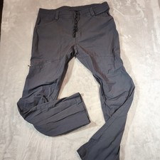 Outdoor Research Wadi Rum Pants Mens 32 32x28 Hiking Drawstring Olive Gray
