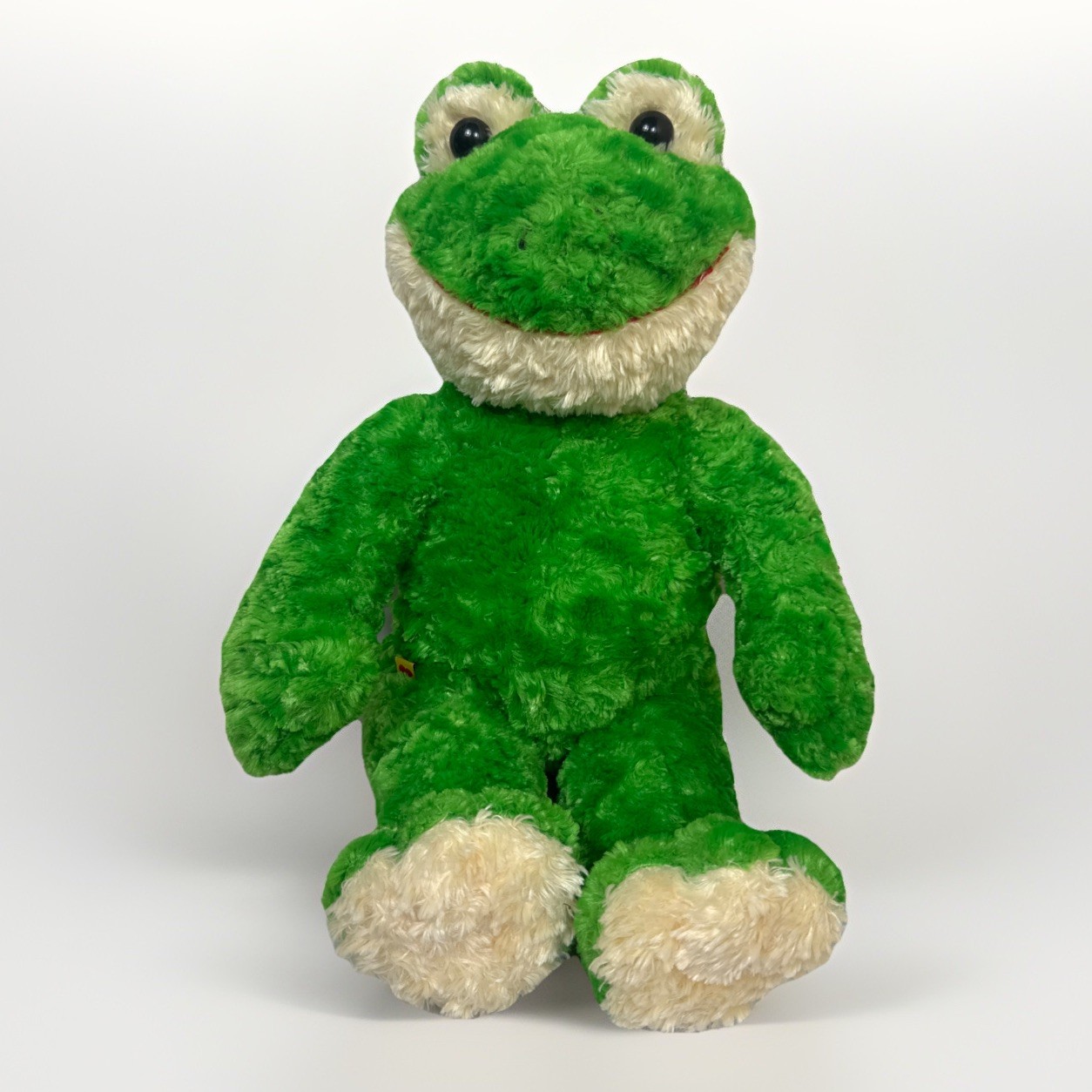 Retired Vintage 2004 Build a Bear Friendly Green Frog 18
