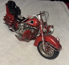 Motocicleta Chopper Antique  De Metal