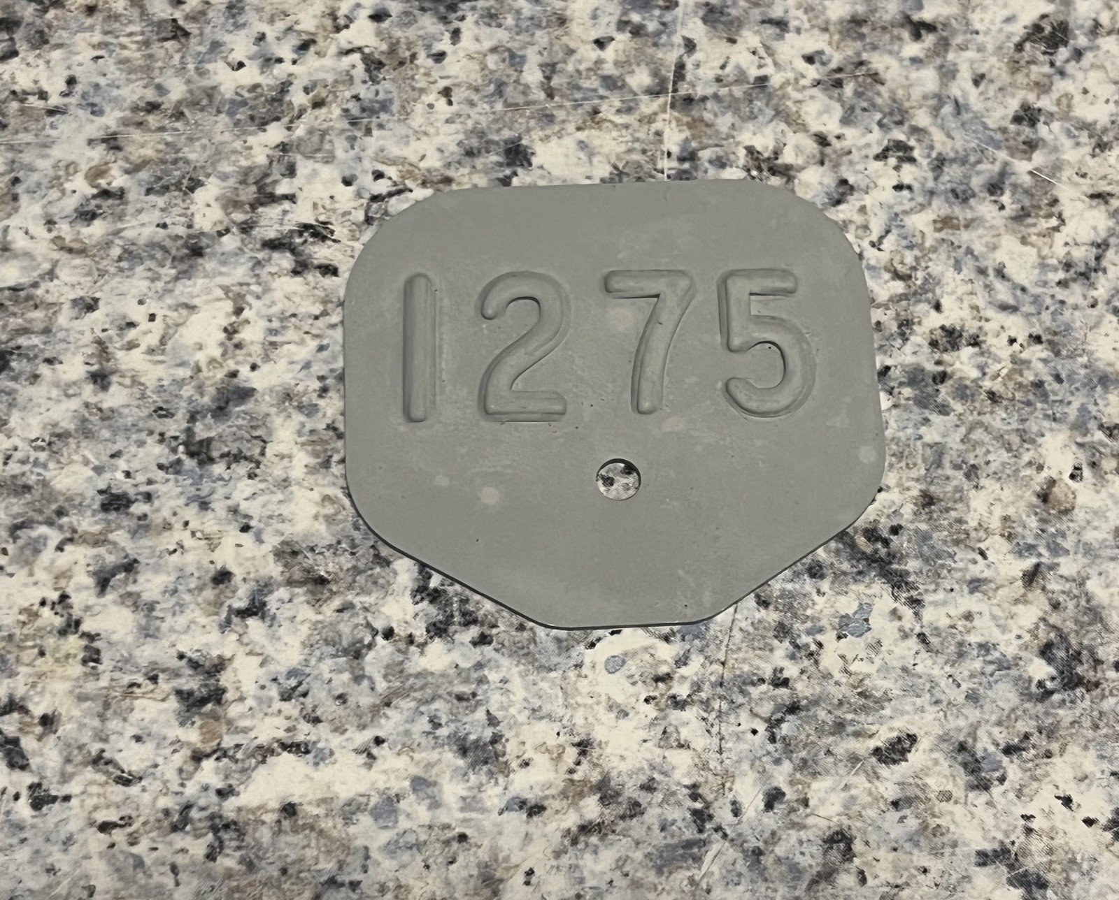 Classic Mini 1275 Engine Badge Austin Morris Rover 1275GT Cooper S Tag Metal