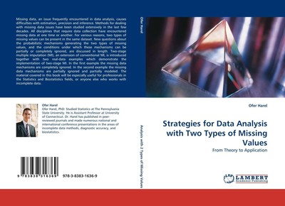 Ofer Harel | Strategies for Data Analysis with Two Types of Missing Values