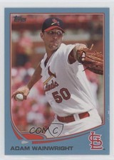2013 Topps Wal-Mart Blue Adam Wainwright #50 0br8