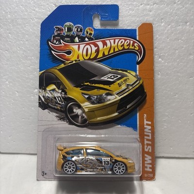 Hot Wheels 2012 HW Stunt 91/250 - CITROEN C4 RALLY - NEW On Card