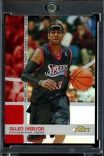 Allen Iverson [Refractor] #57 Prices | 1997 Finest | Basketball Cards