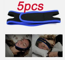 5X Snore Stop Belt Anti Snoring Chin Strap Sleep Apnea Jaw Solution