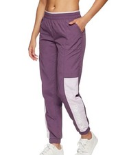 NWT Reebok Purple Focus Track Cuffed Jogger Active Pants Unisex Size Large NEW