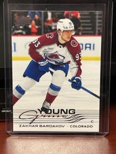 Upper Deck Young Guns #477 Zakhar Bardakov Avalanche 2025-26 Series 2 Rookie