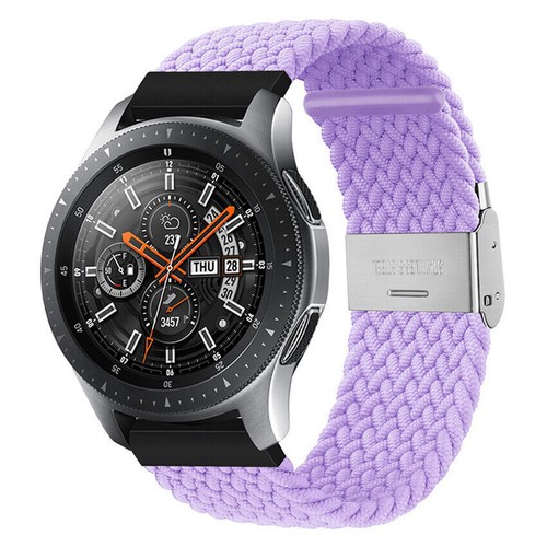 Adjustable Braided Solo Loop Nylon Strap for Samsung Galaxy Watch Active 2 - Picture 27 of 42