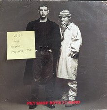 Pet Shop Boys So Hard Vinyl Record 12" VG/G+ 12R6269 1990