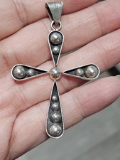 925  Silver Cross Mexico  2 L 6.9g 