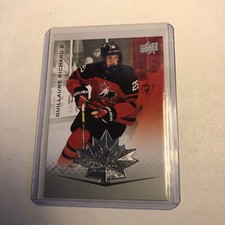 Guillaume Richard 2021 Upper Deck Team Canada Juniors Base Card #37