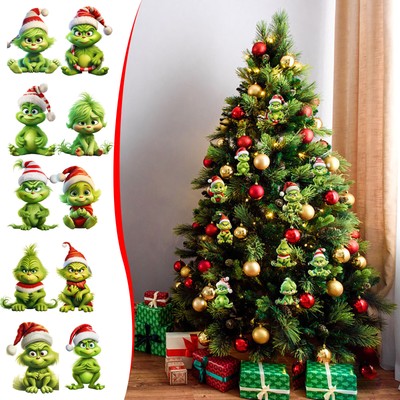 Weihnachten Cartoon Grinch Kreativ Anhänger Christbaumschmuck Acryl Anhänger