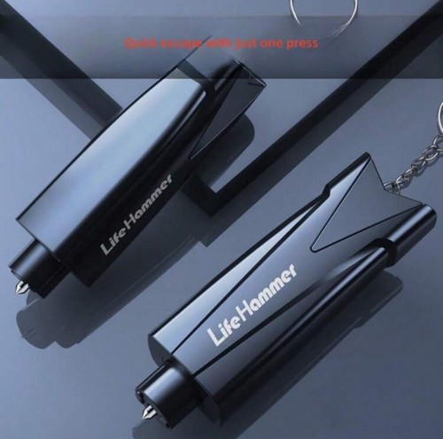 Car Emergency Escape Hammer, Vehicle Window Breaker Safety Hammer - 第 2/6 張圖片