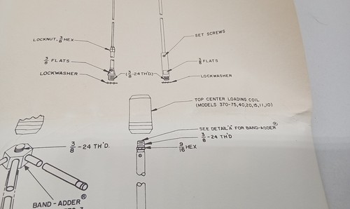 1 NOS Waters Auto-Match Model 370-20 TOP-CENTER CEWKA ZAŁADUNKOWA 20 METRÓW - Zdjęcie 3 z 6
