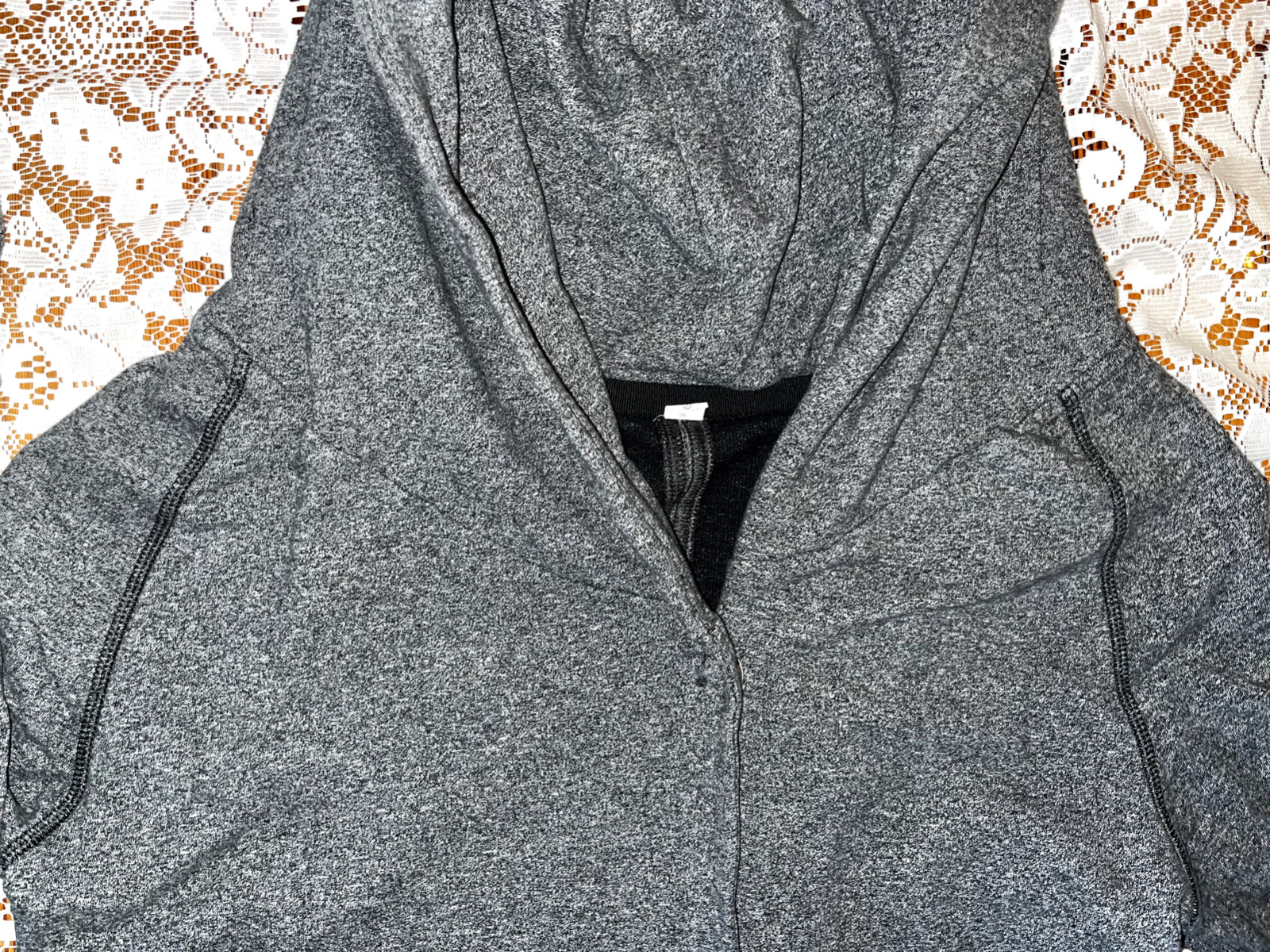 PPWC Heathered Gray lululemon jacket oversized ho… - image 8