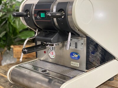 LA SAN MARCO 95 PRACT-S 1 GROUP ESPRESSO COFFEE MACHINE GREY