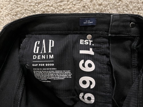 The gap true skinny women’s black jeans 29 S - Picture 4 of 6