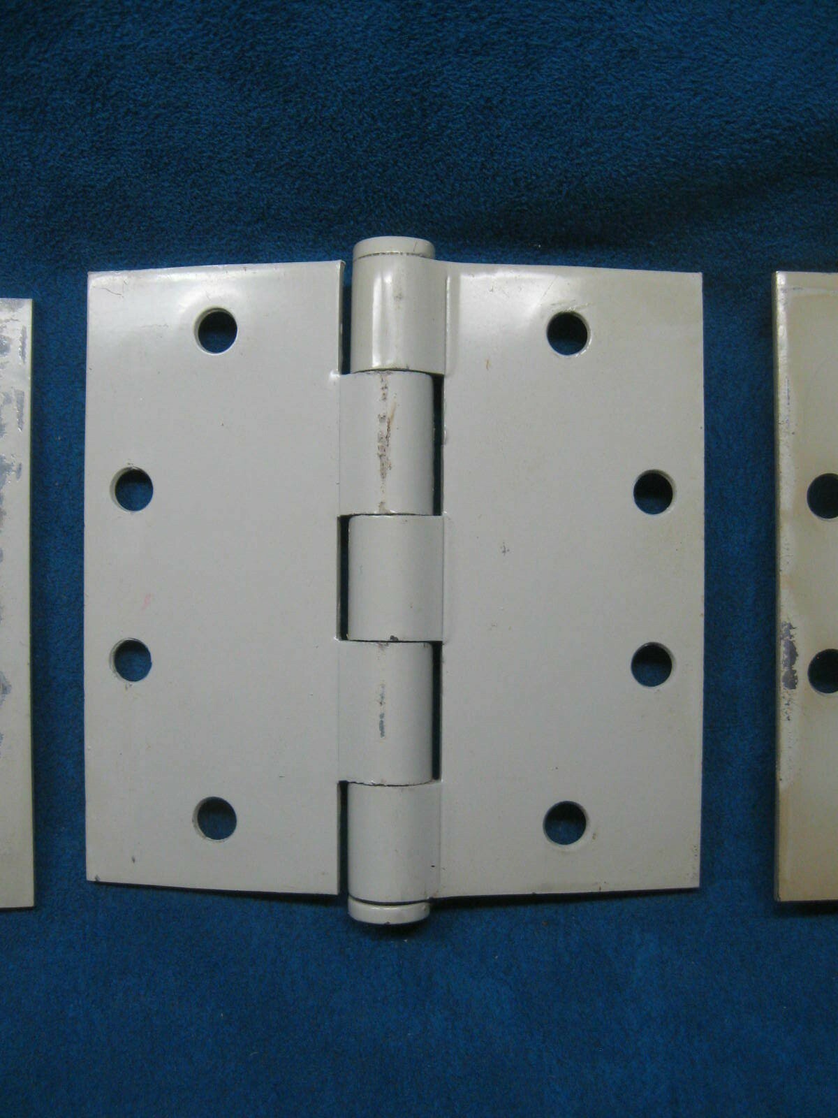 3- Heavy Duty Commercial Grade 4-1/2" x 4-1/2" Door Hinges...Never Used