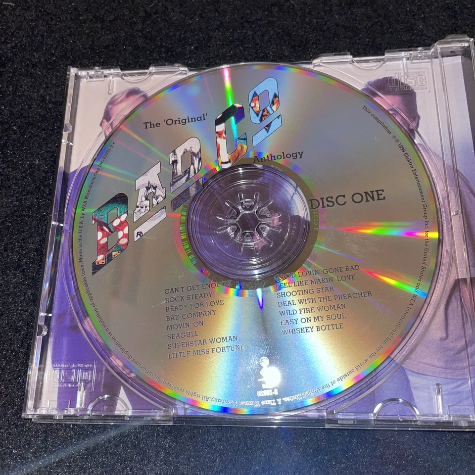 BAD COMPANY • The ‘Original’ ~ Anthology ~ Best of Greatest Hits 2CD Fatbox Slip Foto 4 de 4