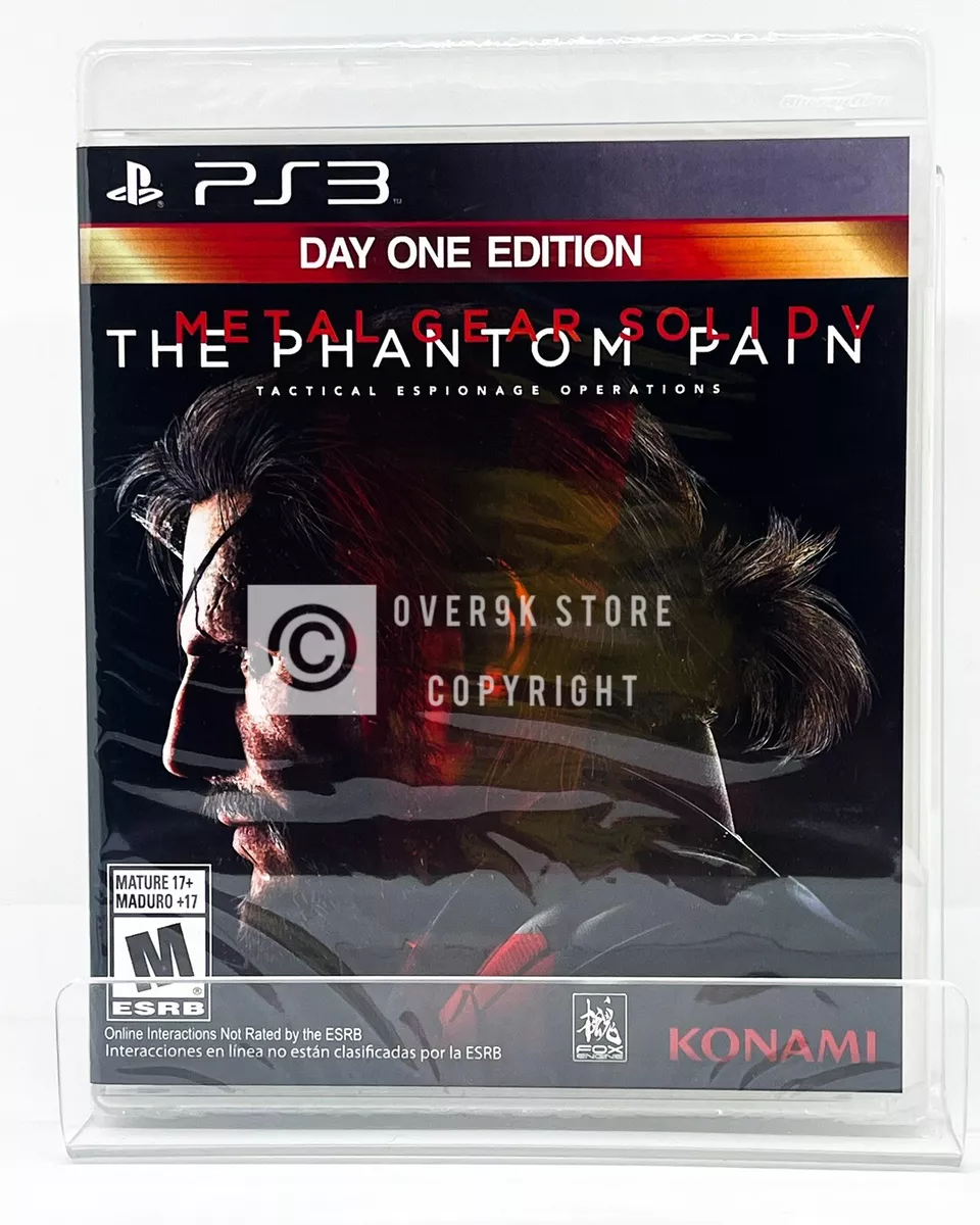 Metal Gear Solid V: The Phantom Pain Day One Edition - PS3 - New, Factory  Seale 83717202769