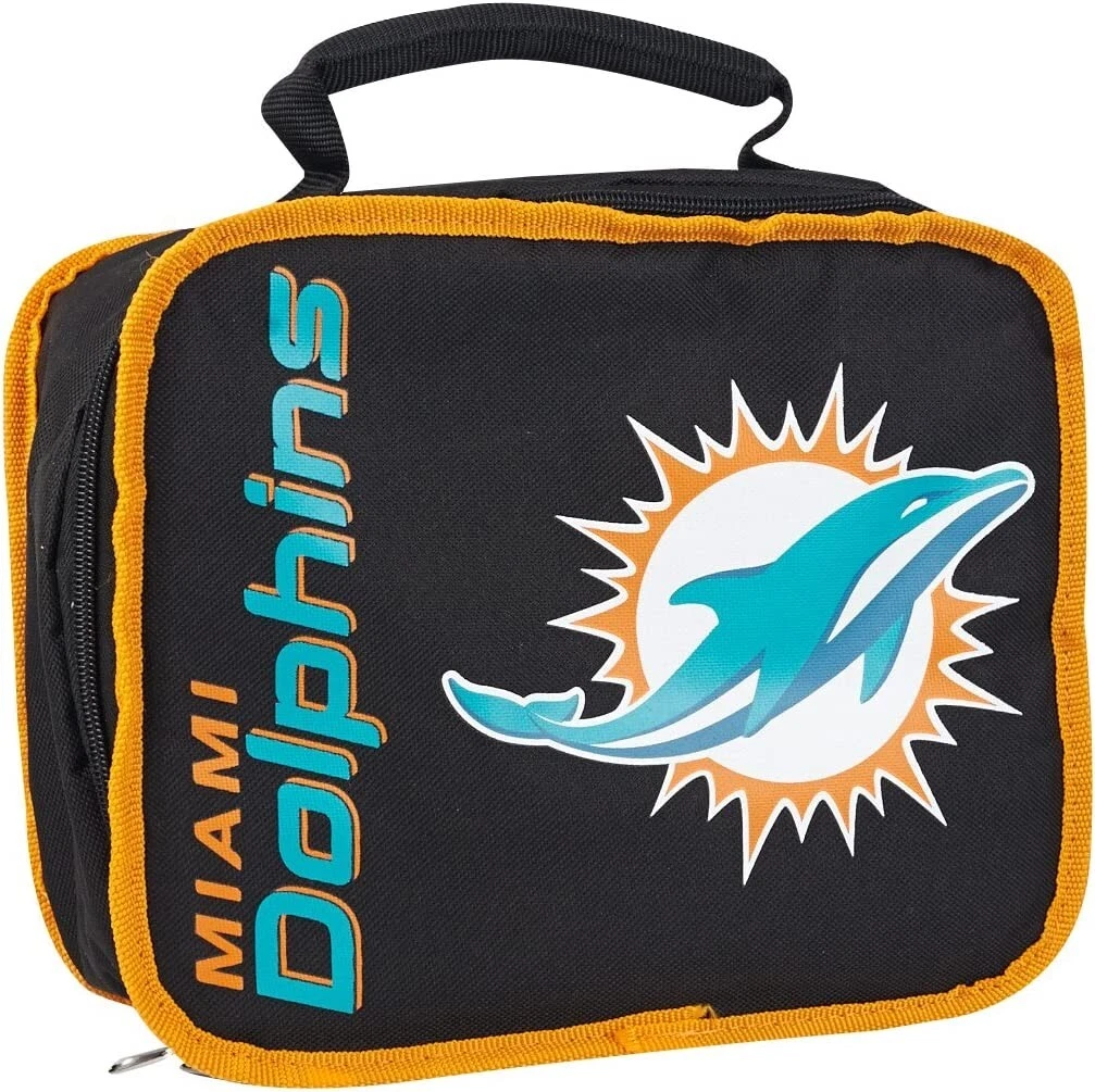 Miami dolphins store lunch bag