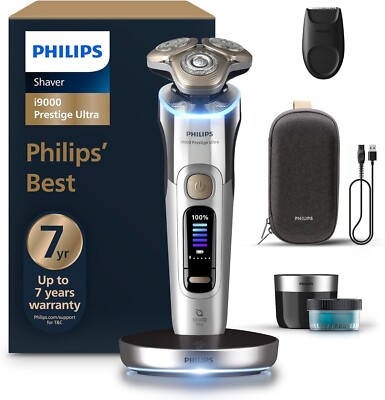 Philips Rasierer i9000 Prestige Ultra, Skin IQ Pro, Modell XP9404/31