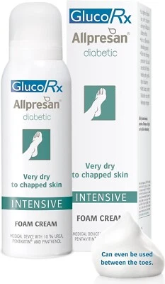 ‎GLUCORX Glucorx Allpresan Diabetic Foot Foam Cream, Intensive