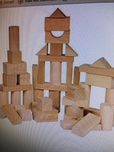childrens large wooden blocks