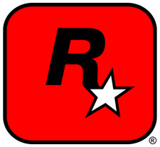Rockstar games sticker logo GTA skate cell laptop bumper vinyl decal