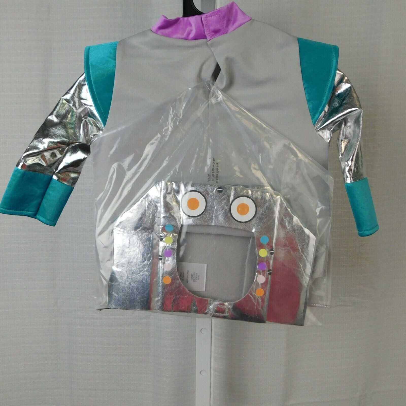 Infant Baby Robot Suit Halloween Costume Tunic & Headpiece 1218