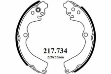 Hart 217.734 Bremsbackensatz Bremsbacken 228x35mm für Subaru Forester Impreza ua