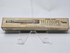 Vintage FOCAL 191 BZ30-4 10x 30 x 30mm TELESCOPE with stand in original box