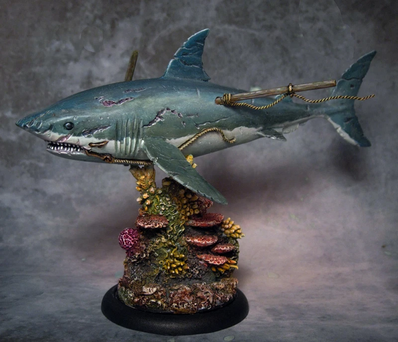 DeepWars DW7006 The Beast of Blood Reef Giant Shark (Nereids) Sea Monster - Image 3 of 4