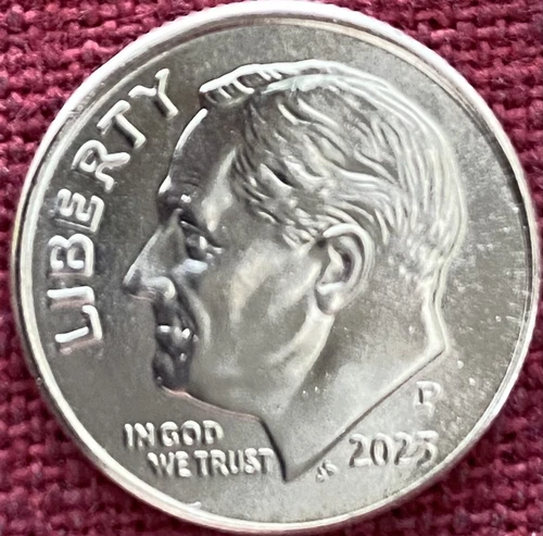 2023-P Roosevelt Dime BU From OBW