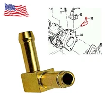 Fuel Inlet Fitting 1/4" for Harley Davidson Dyna Softail Sportster Kehin Carb