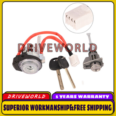 4 Line Car Door Lock Ignition Cylinder Key BARREL Fit 16-21 Kia For Kia Sportage