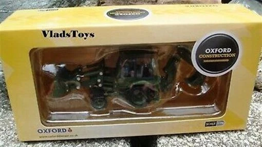 Oxford Military 1/76 JCB 3CX Backhoe Loader British Army, 1980s 76JCX002 - Image 2 of 4