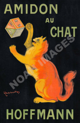 Hoffmann vintage starch manufacturer ad poster 12x18