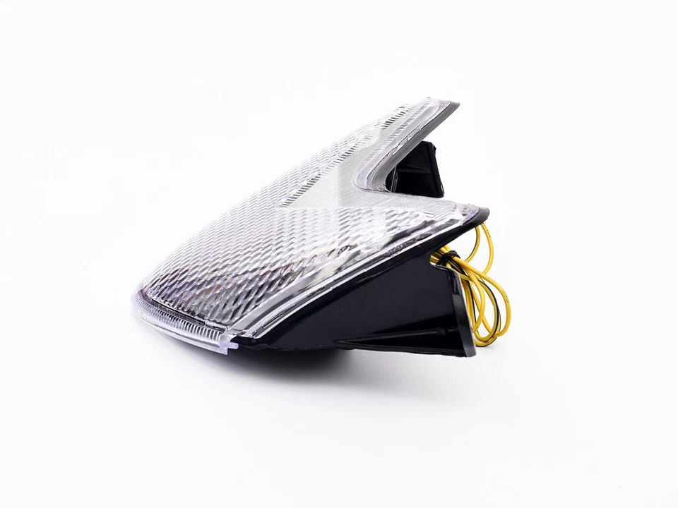 Luz trasera LED secuencial señales de giro claras para Kawasaki 2005-2006 Z750S Foto 3 de 4