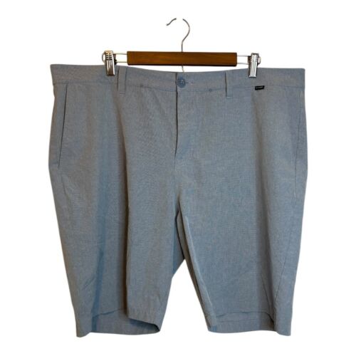 Travis Mathew Shorts Men's Size 42 Golf outdoor Flat Front Blue Gray