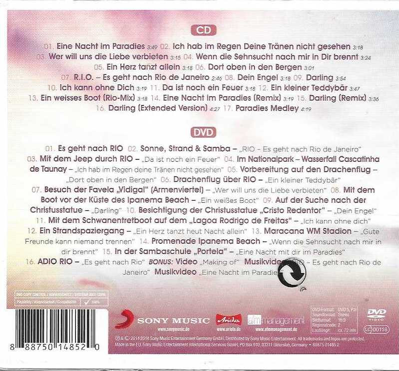 (未使用･未開封品)Eine Nacht Im Paradies-Mit Fantasy Am [DVD] FANTASY - Eine Nacht im Paradies - DVD + FANTASY AK Bild