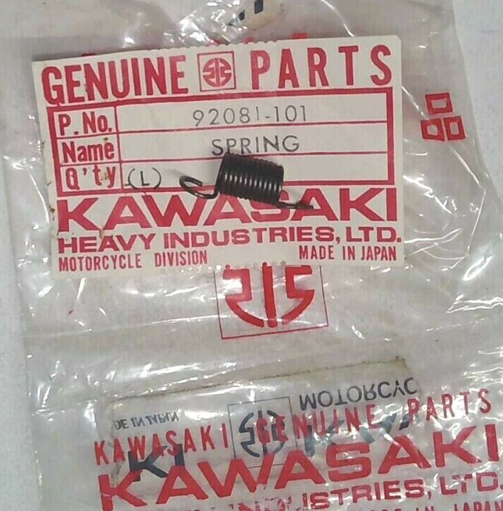 NOS Genuine Kawasaki Shift Shaft Spring F11 1973-1975 GPZ 750