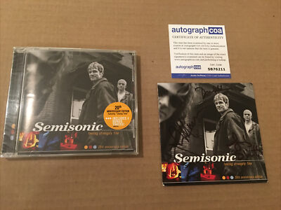 Semisonic Signed Feeling Strangely Fine CD Autographed Sleeve Auto COA